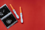 positive pregnancy test and ultrasound 