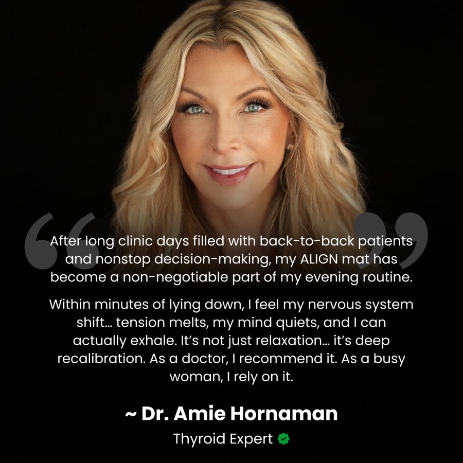 ALIGN Zen+ Mat | PEMF, Infrared Heat & Crystals for Wellness